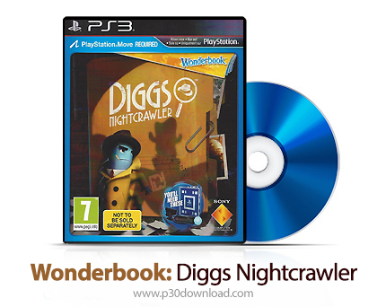 دانلود Wonderbook: Diggs Nightcrawler PS3 - بازی خزنده شب برای پلی استیشن 3