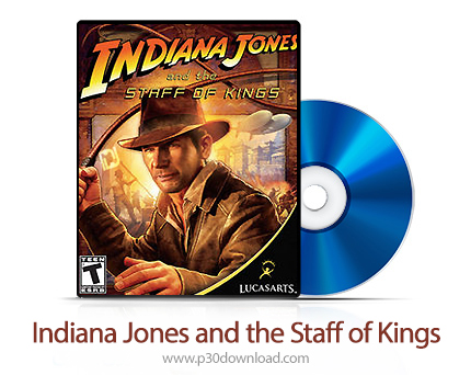 دانلود Indiana Jones and the Staff of Kings WII, PSP - بازی ایندیانا جونز و کارکنان پادشاهان برای وی