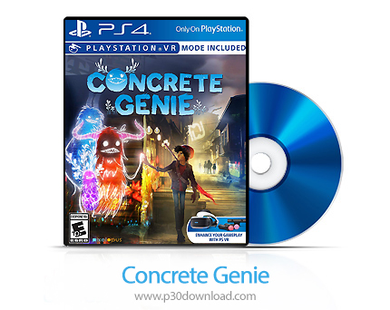 دانلود Concrete Genie PS4 - بازی هیولاهای بتنی برای پلی استیشن 4 + نسخه هک شده PS4