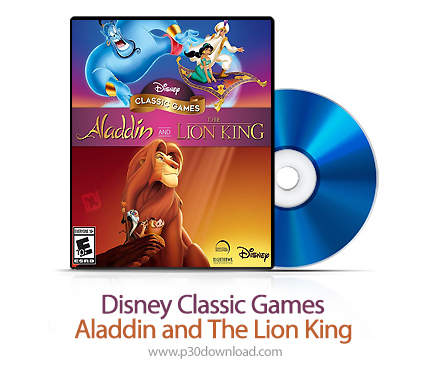 دانلود Disney Classic Games: Aladdin and The Lion King PS4 - بازی بازی های کلاسیک دیزنی: علاءالدین و