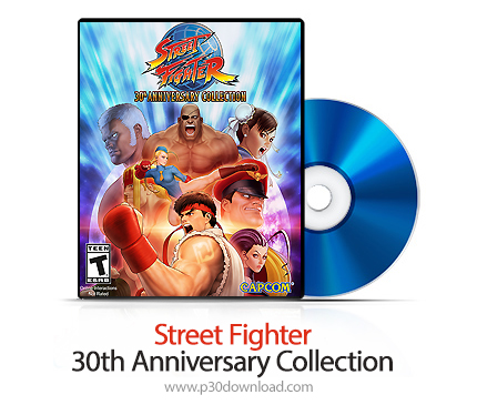 دانلود Street Fighter: 30th Anniversary Collection PS4 - بازی مبارز خیابانی: مجموعه سالگرد 30 ساله ب