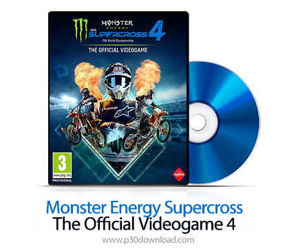 دانلود Monster Energy Supercross: The Official Videogame 4 PS4, PS5 - بازی مسابقات موتور کراس 4 برای