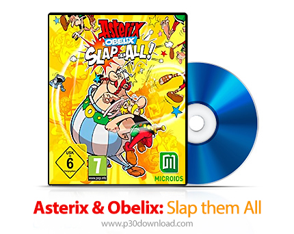 دانلود Asterix & Obelix: Slap them All PS4 - بازی آستریکس و اوبلیکس: به همه آنها سیلی بزنید برای پلی