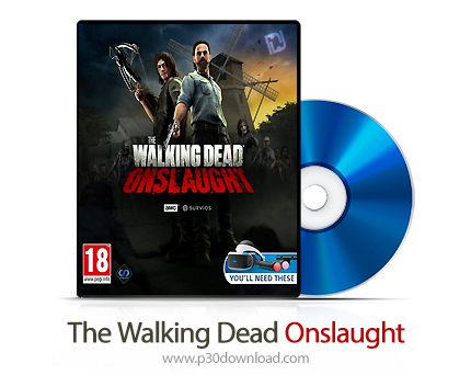 دانلود The Walking Dead Onslaught PS4 - بازی هجوم مردگان متحرک برای پلی استیشن 4 + نسخه هک شده PS4