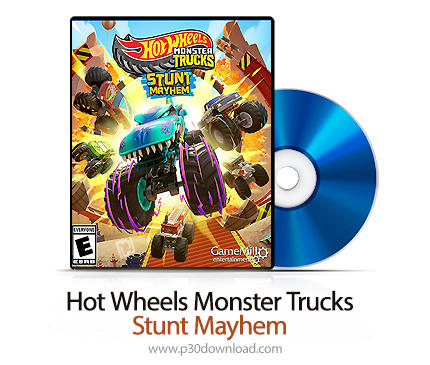 دانلود Hot Wheels Monster Trucks: Stunt Mayhem PS5 - بازی چرخ های داغ کامیون های هیولا: ضرب و شتم شی