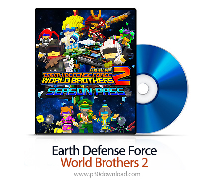 دانلود Earth Defense Force: World Brothers 2 PS5 - بازی نیروی دفاعی زمین: برادران جهانی 2 برای پلی ا