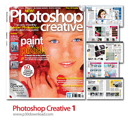 دانلود Photoshop Creative 1 - مجله آموزشی فتوشاپ