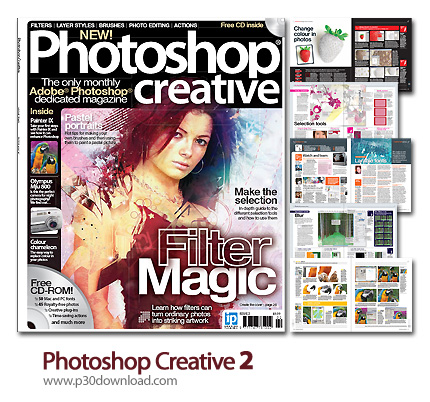دانلود Photoshop Creative 2 - مجله آموزشی فتوشاپ