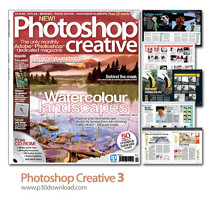 دانلود Photoshop Creative 3 - مجله آموزشی فتوشاپ