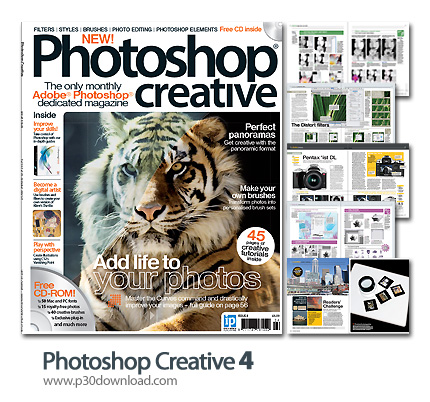 دانلود Photoshop Creative 4 - مجله آموزشی فتوشاپ