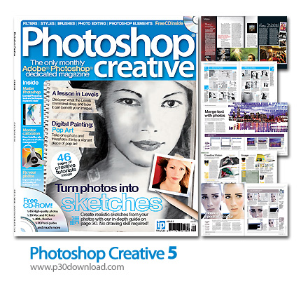 دانلود Photoshop Creative 5 - مجله آموزشی فتوشاپ