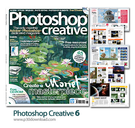 دانلود Photoshop Creative 6 - مجله آموزشی فتوشاپ