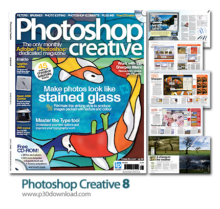 دانلود Photoshop Creative 8 - مجله آموزشی فتوشاپ