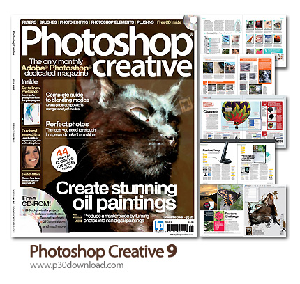 دانلود Photoshop Creative 9 - مجله آموزشی فتوشاپ