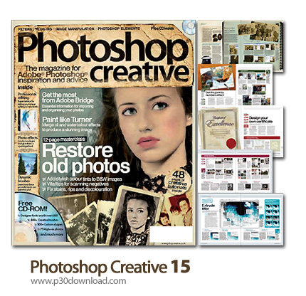 دانلود Photoshop Creative 15 - مجله آموزشی فتوشاپ