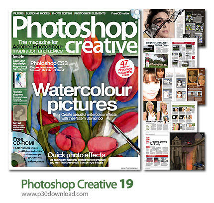 دانلود Photoshop Creative 19 - مجله آموزشی فتوشاپ