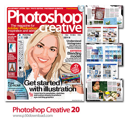دانلود Photoshop Creative 20 - مجله آموزشی فتوشاپ