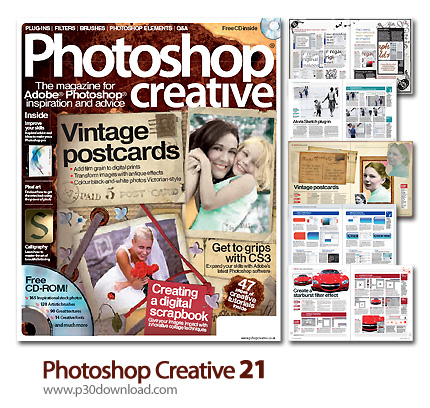 دانلود Photoshop Creative 21 - مجله آموزشی فتوشاپ