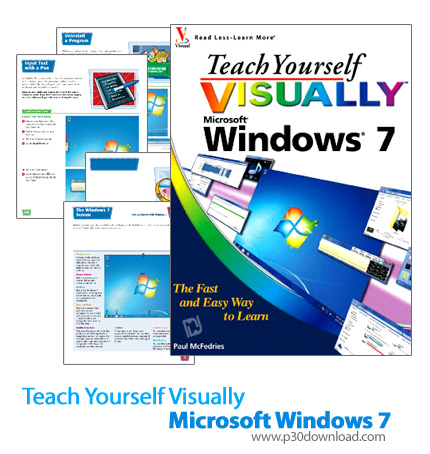 دانلود Teach Yourself Visually Microsoft Windows 7- کتاب آموزش مصور ویندوز 7