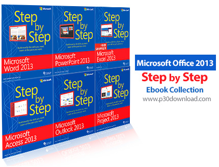 دانلود MS Office 2013 Step by Step Ebook Collection - مجموعه کتاب آموزش آفیس 2013