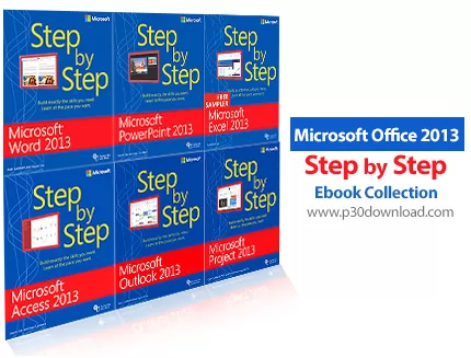 دانلود MS Office 2013 Step by Step Ebook Collection - مجموعه کتاب آموزش آفیس 2013