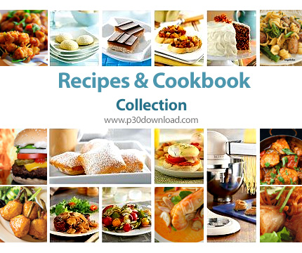 دانلود Recipe & Cookbook Collection - مجموعه کتاب های دستور االعمل و آموزش آشپزی