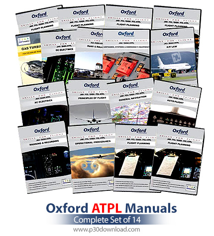 دانلود Oxford ATPL Manuals - مجموعه کتاب راهنمای گواهینامه ی ATPL