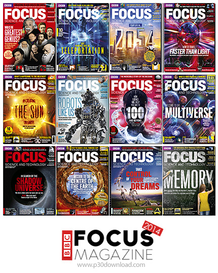 دانلود BBCFocus Magazine 2014 - مجموعه کامل مجله های علمی و فناوری بی‌بی‌سی فوکوس سال 2014