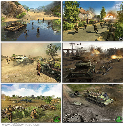 بازی استراتژیک و مهیج مرد جنگ - Men of War