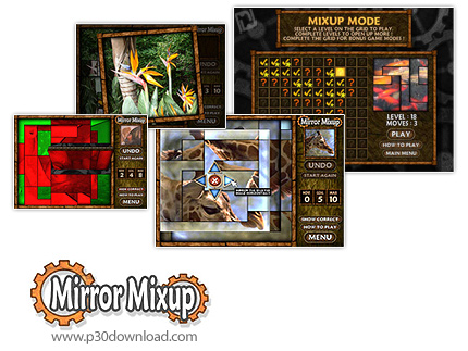دانلود MirrorMixup v1.15.0 - بازی پازل با چرخش قطعات