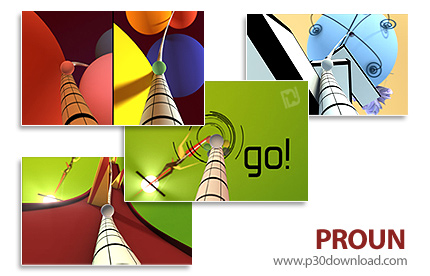 دانلود Proun v104 - بازی رالی در دنیای اشیا هندسی