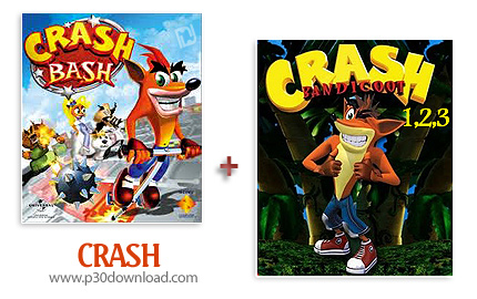 دانلود Crash Bash + Crash Bandicoot collection - مجموعه بازی های کراش