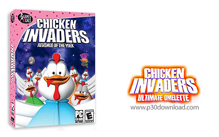 دانلود Chicken Invaders v4: The Ultimate Omelette - بازی مرغ های مهاجم، حمله تمام املتی