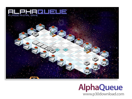 دانلود AlphaQueue v1.0 - بازی اشکال هندسی فضایی