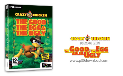 دانلود Moorhuhn/Crazy Chicken Jump'n Run: The Good The Egg And The Ugly v1.2 - بازی جوجه دیوانه، به 