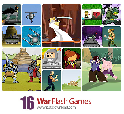 دانلود Collection of War Flash Games - مجموعه بازی های فلش، بازی های جنگی