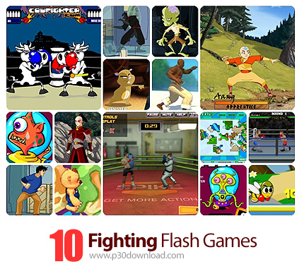 دانلود Collection of Fighting Flash Games - مجموعه بازی های فلش، بازی های رزمی
