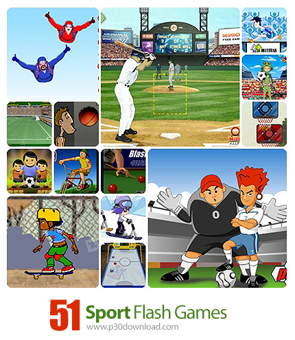 دانلود Collection of Sport Flash Games - مجموعه بازی های فلش، بازی های ورزشی