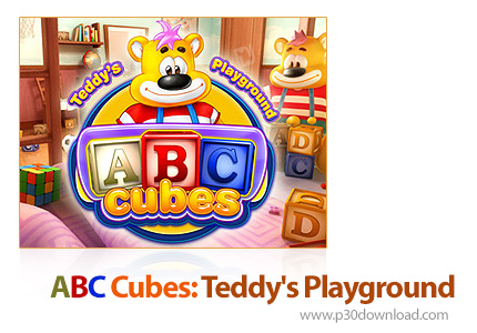 دانلود ABC Cubes: Teddy's Playground - بازی مکعب های ABC، زمین بازی تدی