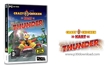 دانلود Moorhuhn/Crazy Chicken Kart Thunder - بازی جوجه دیوانه، مسابقات کارتینگ رعد و برق