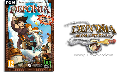 دانلود Deponia: The Complete Journey - بازی سرزمین دپونیا: سفری پر ماجرا