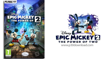 دانلود Disney Epic Mickey 2: The Power of Two - بازی میکی فوق العاده 2: قدرت گروه دو نفره