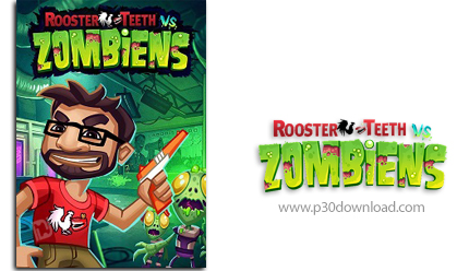 دانلود Rooster Teeth vs Zombiens - بازی انسان ها در برابر زامبی های فضایی