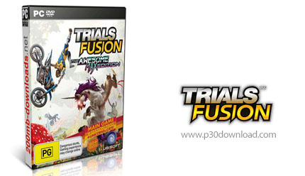 دانلود Trials Fusion Awesome Level Max Edition - بازی مسابقه گربه ها با تک شاخ ها