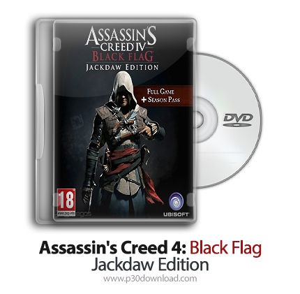 دانلود Assassins Creed IV: Black Flag - Jackdaw Edition - بازی کیش یک آدم‌کش: پرچم سیاه - نسخه جکداو