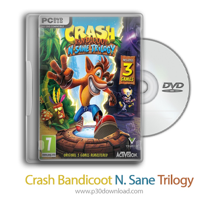 دانلود Crash Bandicoot N. Sane Trilogy + Update v20180723-CODEX - بازی کراش باندیکوت سه‌گانه احمقانه