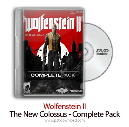 دانلود Wolfenstein II: The New Colossus - Complete Pack - بازی ولفنشتاین 2: کلوسوس جدید - بسته کامل