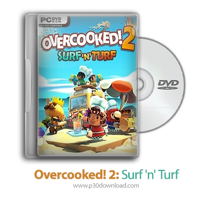دانلود Overcooked! 2: Surf 'n' Turf + Update v20181214-PLAZA - بازی پخت و پز 2