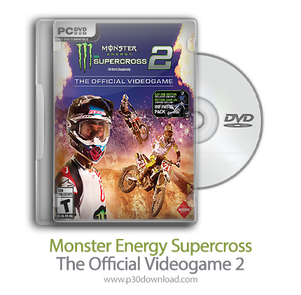 دانلود Monster Energy Supercross: The Official Videogame 2 + Update v20190508-CODEX - بازی مسابقات م