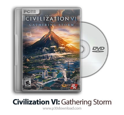 دانلود Civilization VI: Gathering Storm + Update v1.0.0.341-CODEX - بازی تمدن 6: گردآوری طوفان